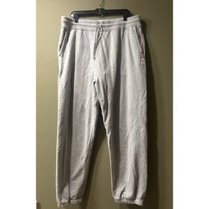 Reigning Champ Midweight Terry Cuffed Sweatpant Mens Heather Gray Sz XL